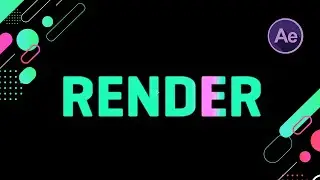 How to Render & Export Fast in After Effects