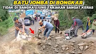 Jomba Stone Today || Batu Jomba Slope Dismantled