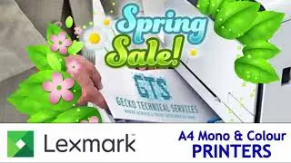 Spring Printer Promotion  Lexmark A4 Mono & Colour