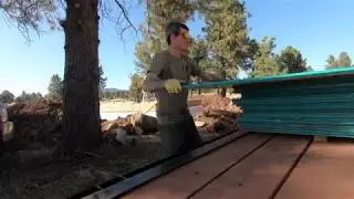 DIY Subfloor Install (installing the first floor floor!)