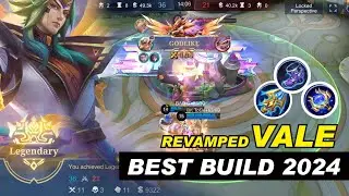 REVAMP VALE BEST BUILD 2024 🥰 New Emblem Set | Keeper of the Winds Gameplay
