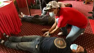 Every mountaineer has to be know first aid techniques.