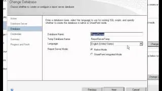 4- Installing TFS 2010 - Configure Report Server Manually