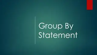 Group By Clause in SQL | Explained with Aggregate functions