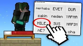 SAHTE SES Programı ile Arkadaşımı TROLLEDİM! | minecraft bedwars