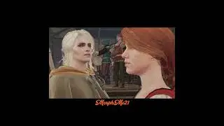 Ciri👉 "Geralt, you're terrible❗" (Witcher 3r) #shorts