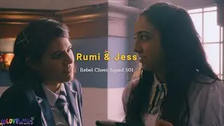 Rumi & Jess relationship on Rebel de Cheer Squad S01🏳️‍🌈🌹