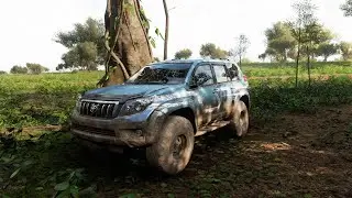 Rebuilding Toyota Land Cruiser Prado 530HP - Forza Horizon 5 | Thrustmaster TMX Gameplay
