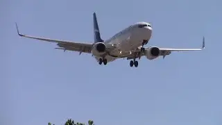 Westjet Boeing 737-800 [C-FWVJ] landing at LAX
