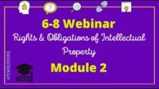 Middle School Digital Citizenship Module 2 Webinar (2023)