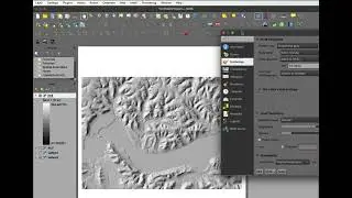 QGIS Hillshade