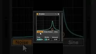 Ableton´s Erosion Audio Effect 