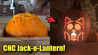 Modeling and Machining Irregular Stock - CNC Pumpkin Carving!