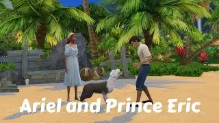 Ariel and Prince Eric / Create A Sim / No CC