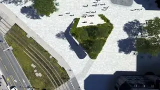 Concept du réaménagement de la Place de la Gare Centrale de Luxembourg