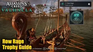 Assassin's Creed Valhalla PS5 • Row Rage Trophy Guide (Ram and destroy 5 boats in under 2 minutes)
