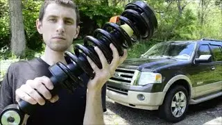 Front Struts Replace Expedition, Navigator, F150, Mark LT ((Detailed))