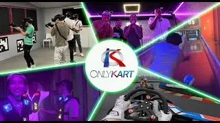 ON PASSE UNE SOIRÉE DANS LE MEILLEUR COMPLEXE DE FRANCE ?! (Karting, Bowling, Laser Game..) ONLYKART
