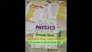 Physics Formula Sheet for Class 11 and 12 JEE/NEET -  Exam 📚| Shorts #shorts #physics #formulas