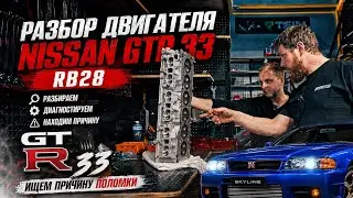 RB28 СЛОМАЛСЯ? Разбираем мотор GTR R33 и ищем причину 