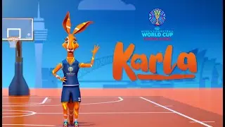 FIBA Women's World Cup Mascot Character Animation Karla Kangaroo