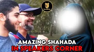 Woman Accepts Islam After Hearing The Message Of Islam | Muhammed Ali | Hashim | Speakers Corner