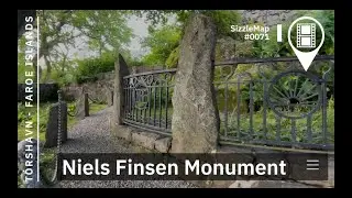 Niels Finsen Monument - Tórshavn, Faroe Islands