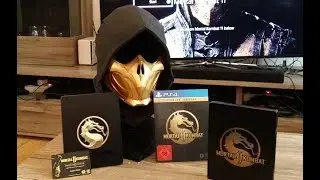 Mortal Kombat 11 PS4 Kollector's Edition Unboxing and First Impressions