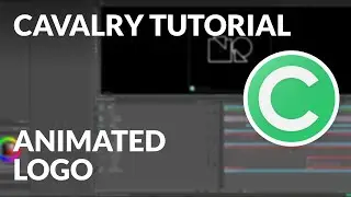 Cavalry Tutorial - Animated Logo [A Project File Walkthrough]