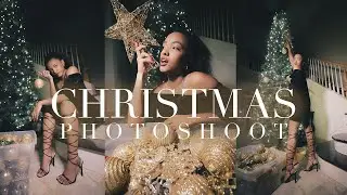 DIY CHRISTMAS SHOOT | AT HOME PHOTOSHOOT IDEAS