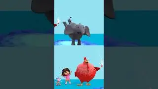 sing & dance w/ dora elephant song! 