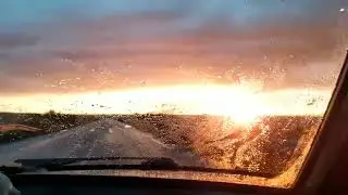 едем с рыбалки
