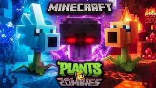 This new Minecraft Plants Vs Zombies Mod is INSANE