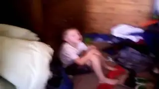 Zac farting in carter face