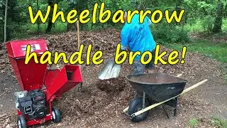 My wheelbarrow handle broke!