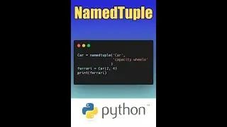 Python: Create Classes with Named Tuple (namedtuple)