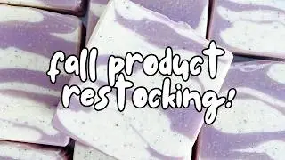 DITL | Soap Cutting, Fall Products + Retail Restocks!