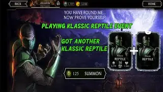 Mortal Kombat mobile. Klassic Reptile Event back after long time