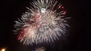 Одесса: салют 2019 / Новогодний салют в Одессе / Вид с морвокзала / New Year 2019 / Salute 2019
