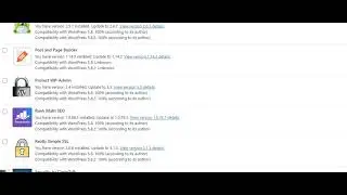 Plugins Updates