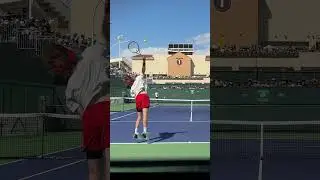 Rublev Serve and Winner