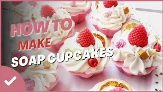 Cupcake Soap making Tutorial - Soap Frosting