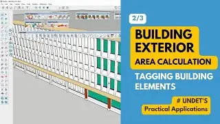 (2/3) Building Exterior Area Calculation