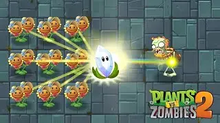 Which Plant can kill Barrel Zombie by using only 1 Plant Food? | Plants Vs Zombies |