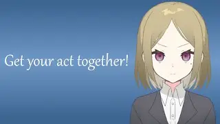 Being Scolded By Your New Producer (ASMR Roleplay) [F4M] [Idol Listener]