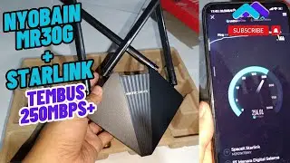 Starlink + MR30G Harga 450rb-an Dapat kecepatan 250Mbps +