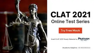 CLAT 2021 Online Test Series | try Free Mock Test 