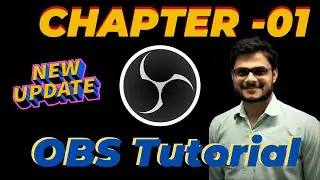✔️OBS Tutorial in Hindi | Chapter -01 | How to Use OBS Studio | Complete Tutorial for Beginners 2024
