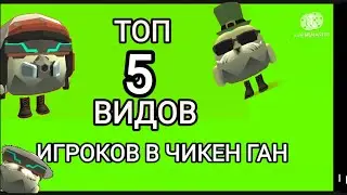 ТОП 5 ВИДОВ ИГРОКОВ В ЧИКЕН ГАН