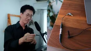 My audio recording setup for outdoor vlogging / TASCAM TM-10LB review
